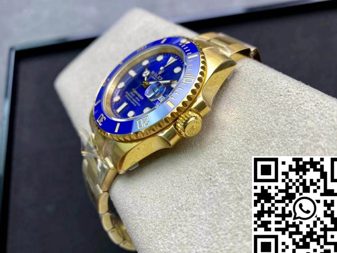 Factory Yellow Gold M116618LB-0003 Submariner VS Rolex 0306
